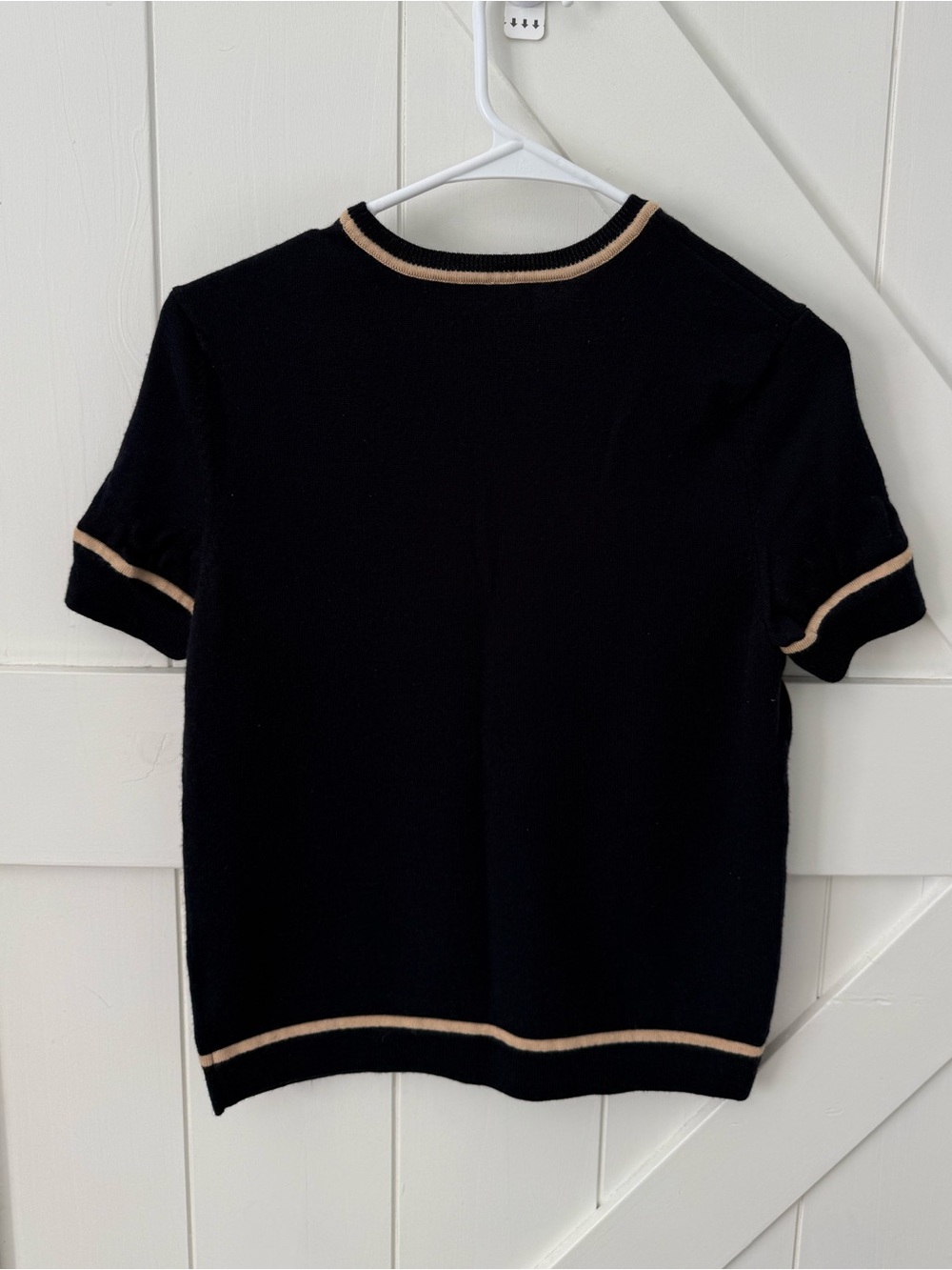 Tory Burch Merino wool sweater/ top size medium S/M - Picture 2 of 13